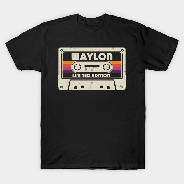 Waylon Name Limited Edition T-Shirt by Saulene